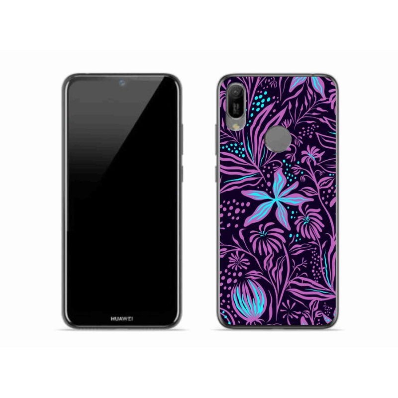 Gél borító mmCase a mobil Huawei Y6 (2019) - virágok 2