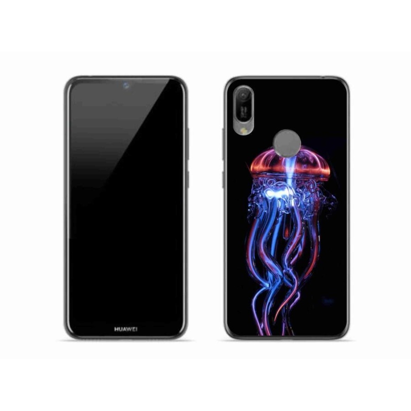 Gél borító mmCase a Huawei Y6 (2019) - medúza számára