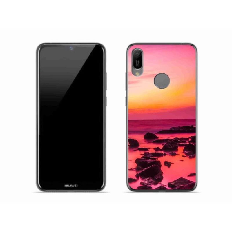 Gél borító mmCase a Huawei Y6 (2019) - tenger és ragyogás számára