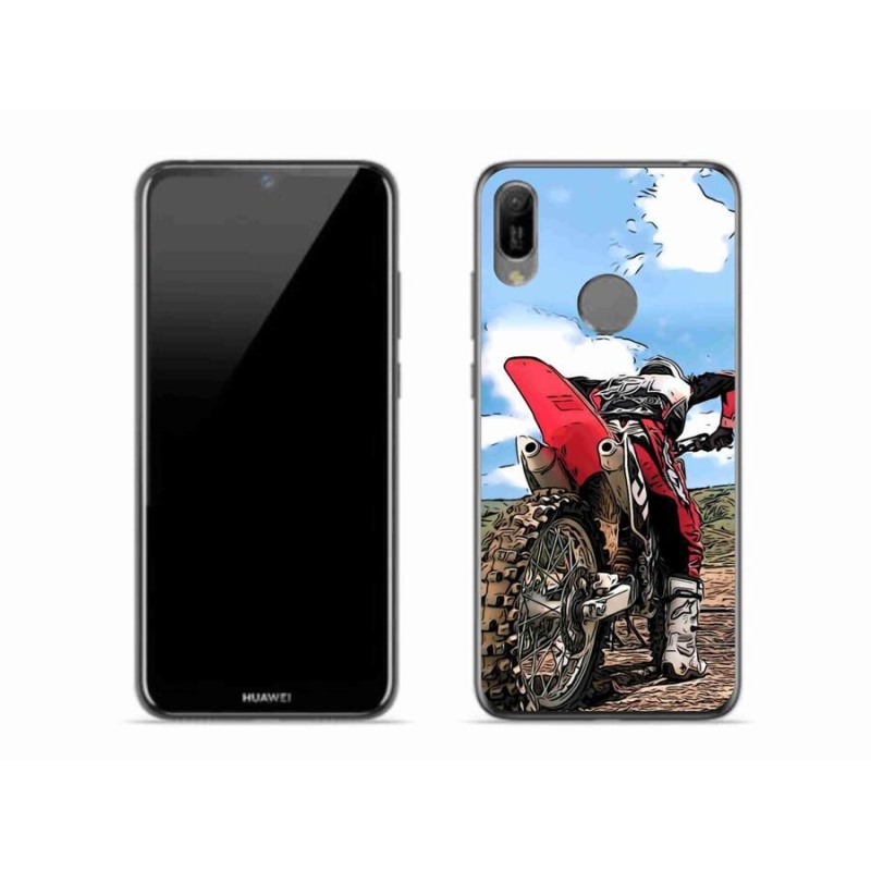 Gél borítás mmCase a Huawei Y6 (2019) - moto számára