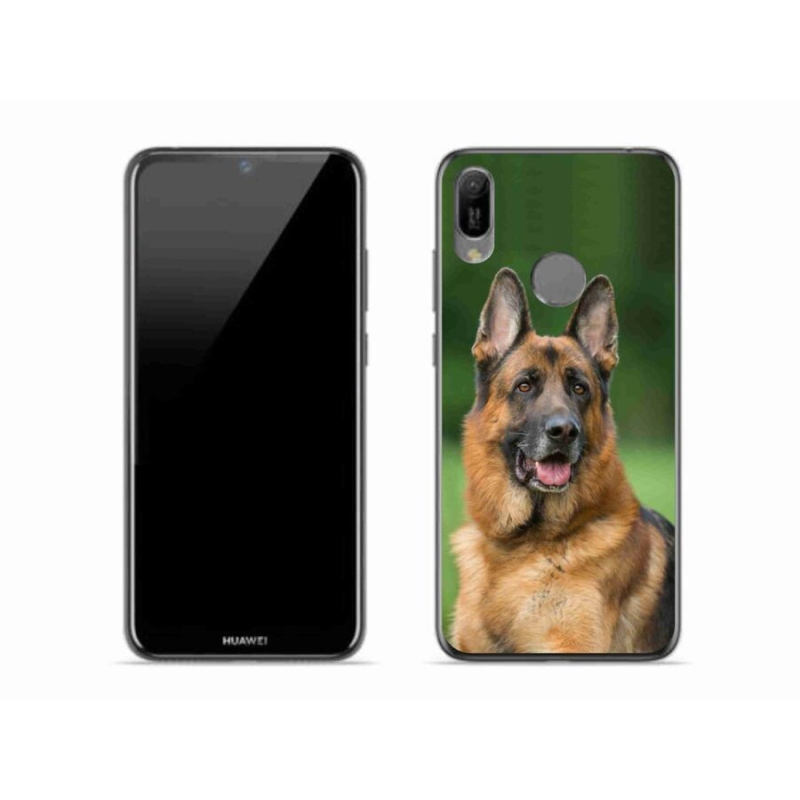 Gél borítás mmCase a Huawei Y6 (2019) - Német juhászkutya számára