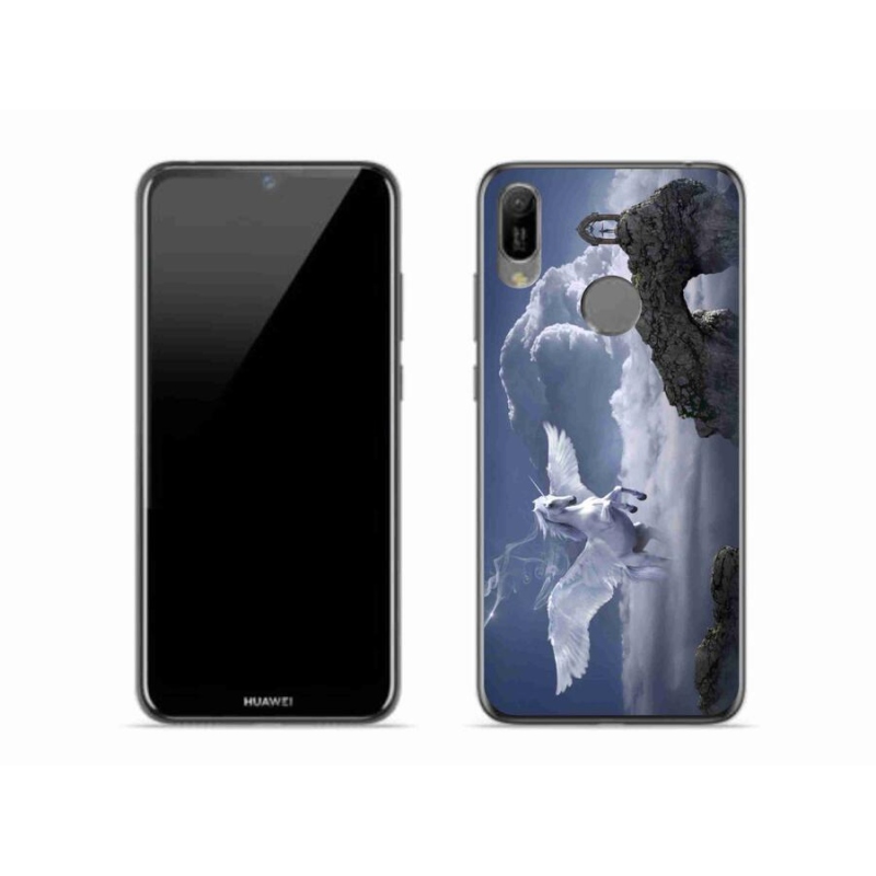 Gél borítás mmCase a Huawei Y6 (2019) számára - pegazus