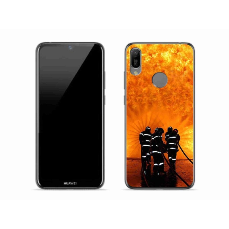 Gél borítás mmCase a Huawei Y6 (2019) - tűz