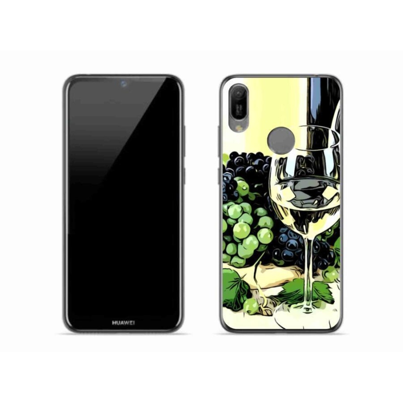 Gél borító mmCase a Huawei Y6 (2019) - pohár borhoz