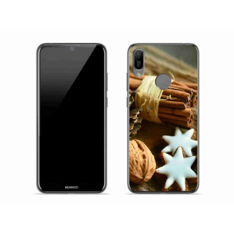 Gél borítás mmCase a Huawei Y6 (2019) - fahéj és mézeskalács számára