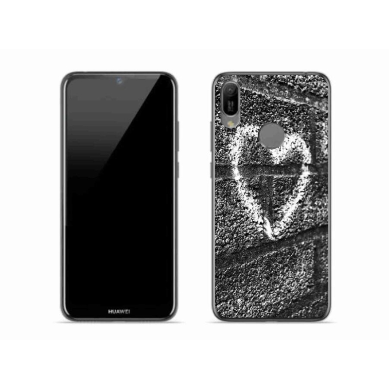 Gél borítás mmCase a Huawei Y6 (2019) - szív a falon