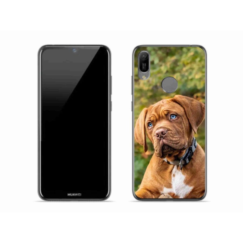 Gél borítás mmCase a Huawei Y6 (2019) - kölyökkutyakölyökhöz