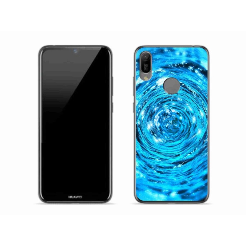 Gél borítás mmCase a Huawei Y6 (2019) - water vortex számára