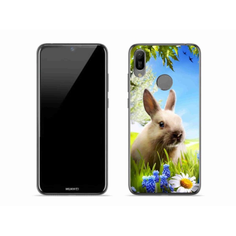 Gél borító mmCase a Huawei Y6 (2019) - nyuszi számára