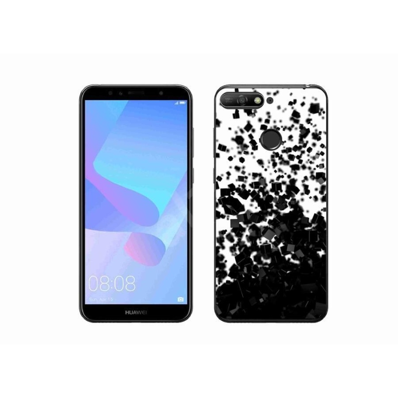 Gél borítás mmCase mobiltelefonhoz Huawei Y6 Prime 2018 - absztrakt minta 1