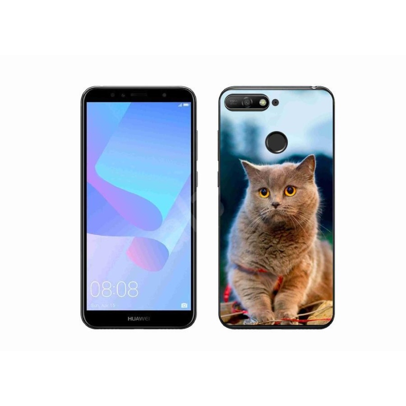 Gél védőburkolat mmCase a Huawei Y6 Prime (2018) - brit kék 2