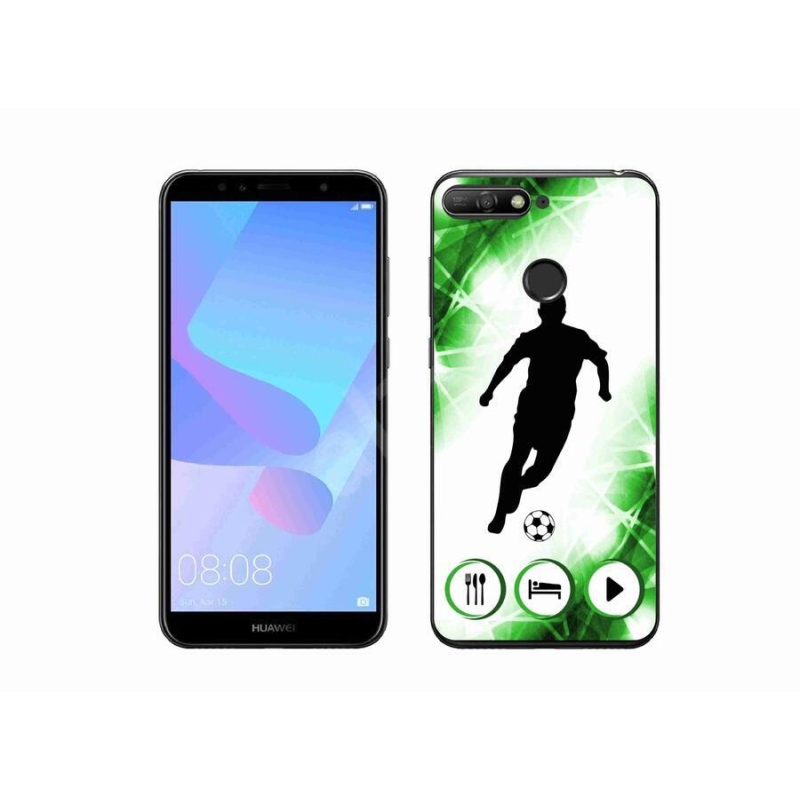 Gél borítás mmCase a Huawei Y6 Prime (2018) - focista számára