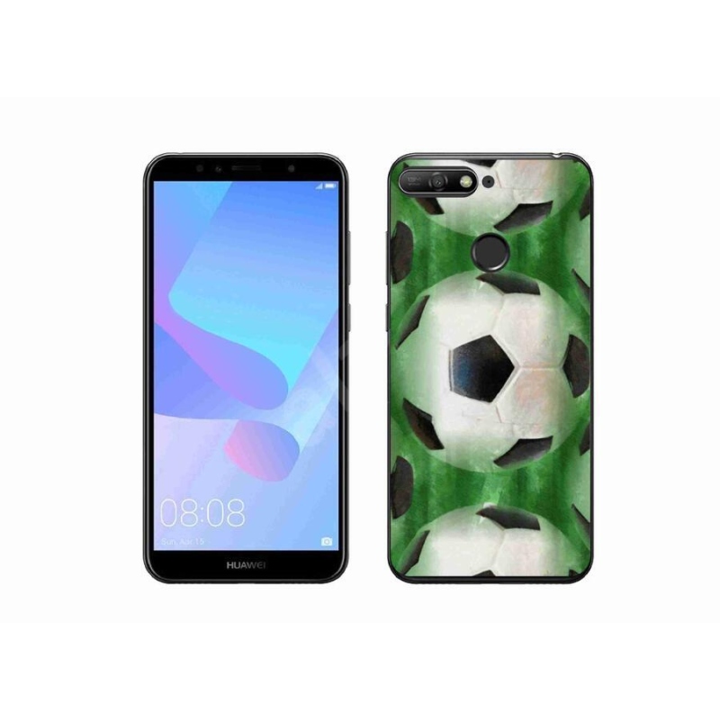 Gél borítás mmCase a mobil Huawei Y6 Prime 2018 - focilabdához