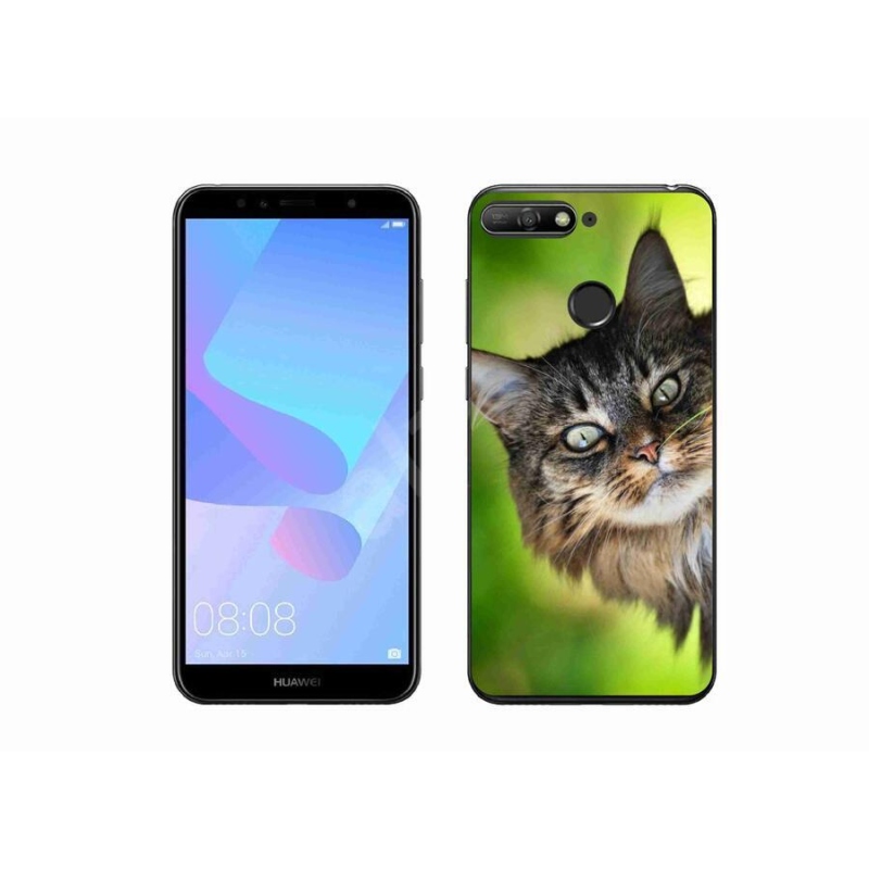 Gél borító mmCase a Huawei Y6 Prime (2018) - cat 3 számára