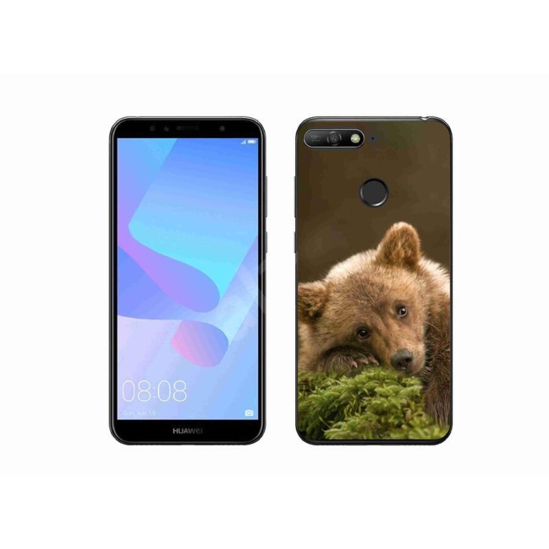 Gél borítás mmCase a Huawei Y6 Prime 2018-hoz - medve