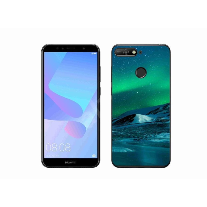 Gél borítás mmCase a Huawei Y6 Prime 2018-hoz - sarki fény