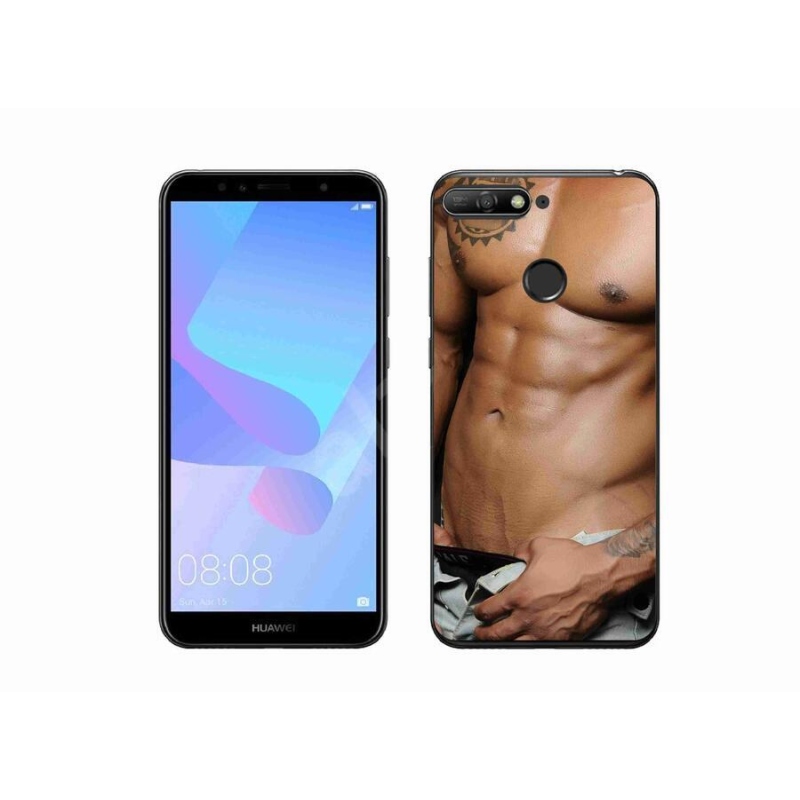 Gél borítás mmCase a Huawei Y6 Prime (2018) - szexi férfi számára