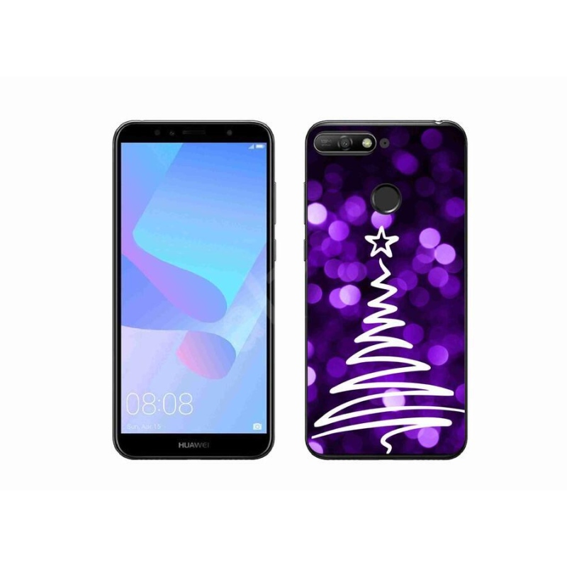 Gél borítás mmCase a Huawei Y6 Prime (2018) - fa
