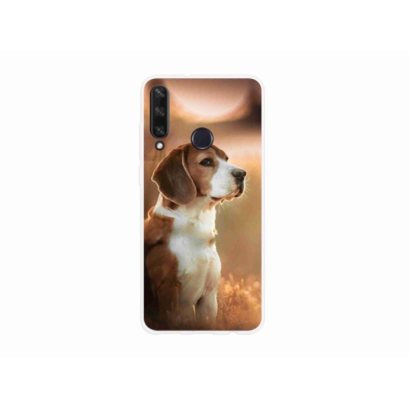 Gél borítás mmCase a Huawei Y6p készülékhez - bézs színű