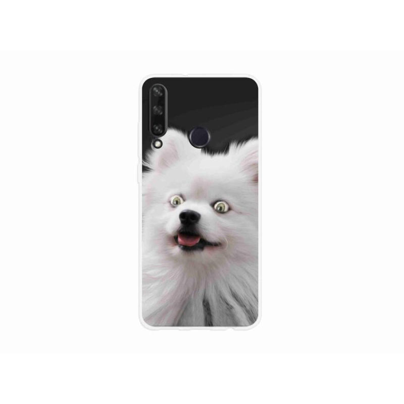 Gél borítás mmCase a Huawei Y6p készülékhez - fehér tüske