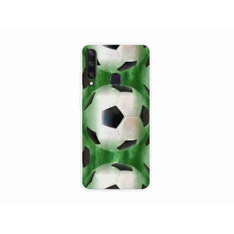 Gél borítás mmCase mobil Huawei Y6p - focilabda