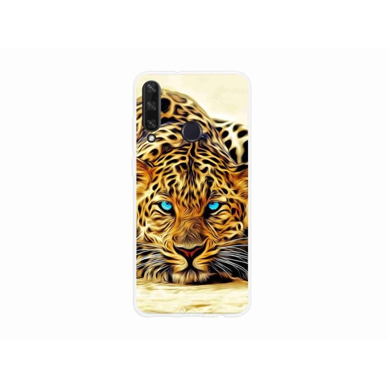 Gél borító mmCase mobil Huawei Y6p - rajzfilm tigrishez