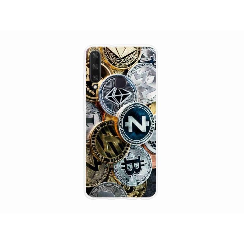 Gél borító mmCase a Huawei Y6p számára - kriptovaluták