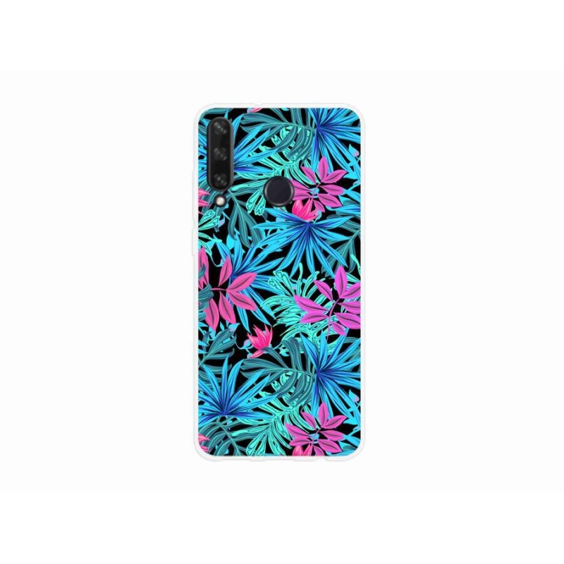 Gél borító mmCase a mobil Huawei Y6p - virágok 3