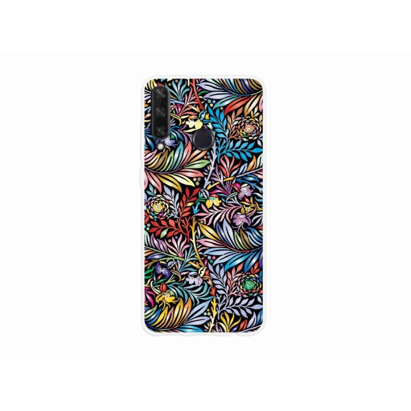 Gél borító mmCase a mobil Huawei Y6p - virágok 5