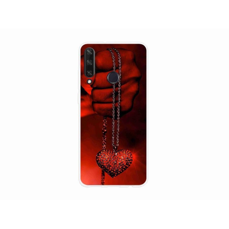 Gél borítás mmCase a Huawei Y6p számára - nyaklánc