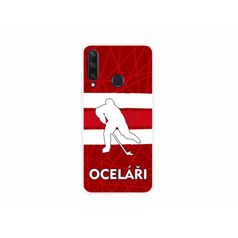 Gél borítás mmCase a Huawei Y6p számára - Steelers