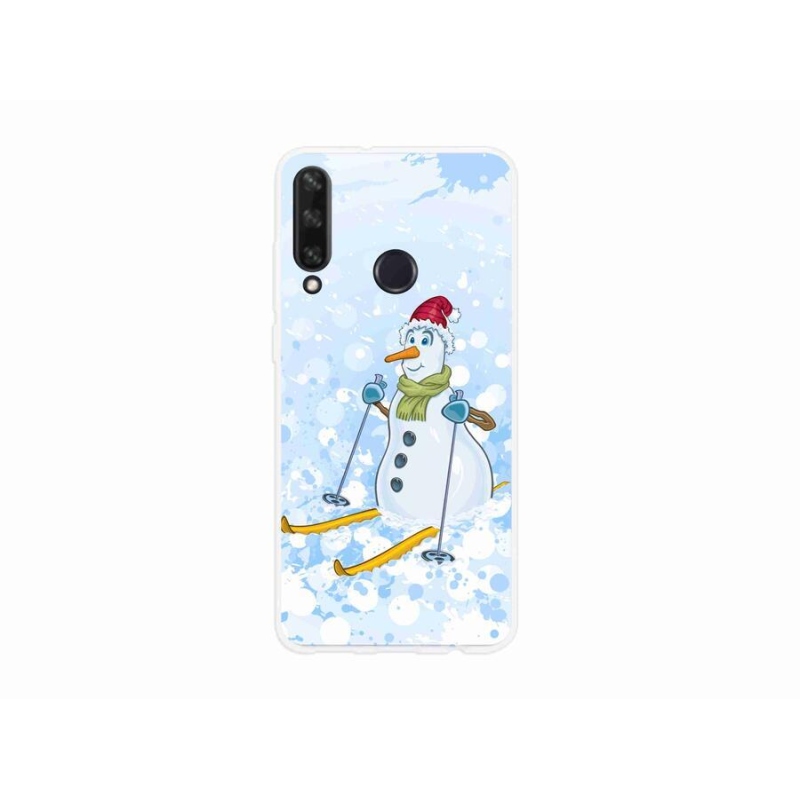 Gél borítás mmCase a Huawei Y6p-hez - hóember