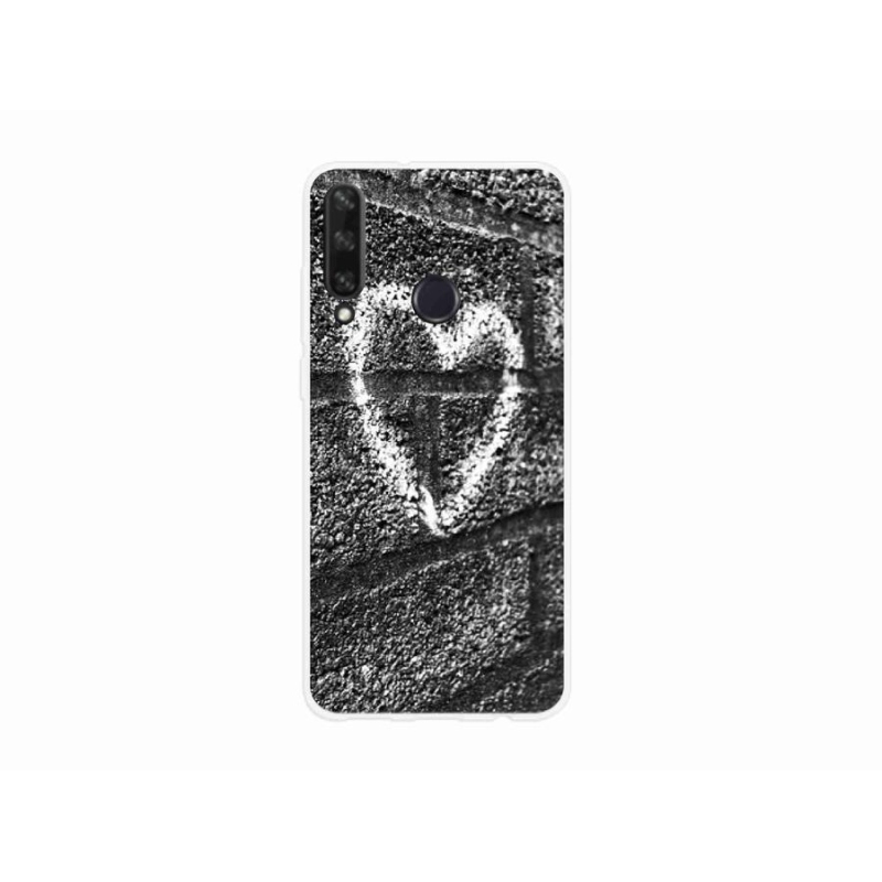 Gél borítás mmCase a Huawei Y6p-hez - szív a falon