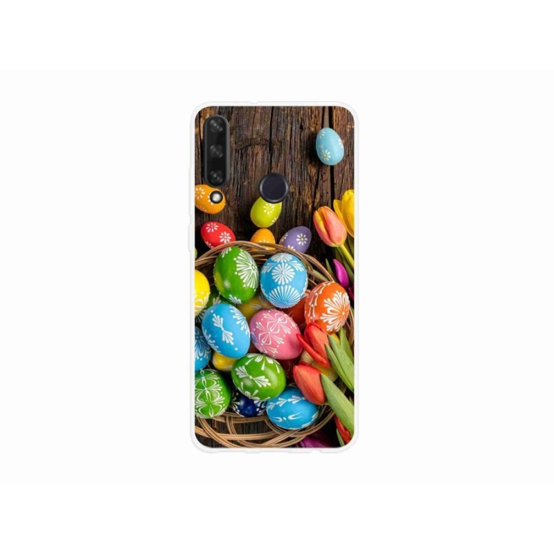 Gél borító mmCase a Huawei Y6p számára - Húsvéti tojás