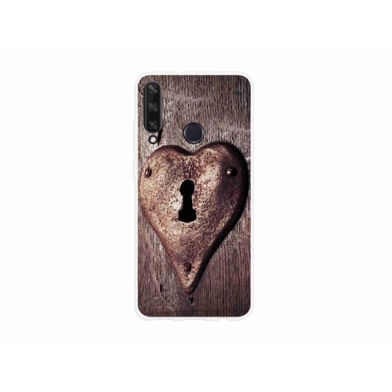 Gél borító mmCase a Huawei Y6p-hez - szív alakú zár
