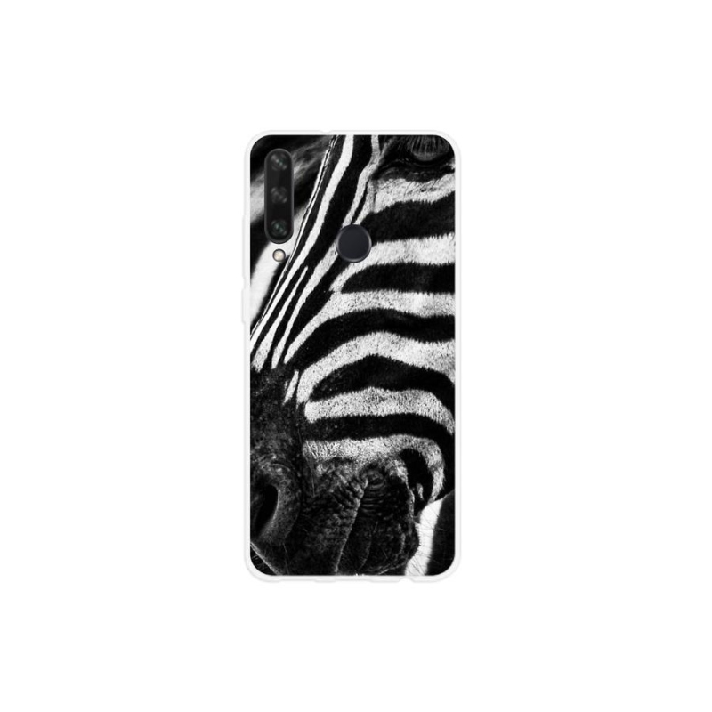 Gél borítás mmCase a Huawei Y6p készülékhez - zebra