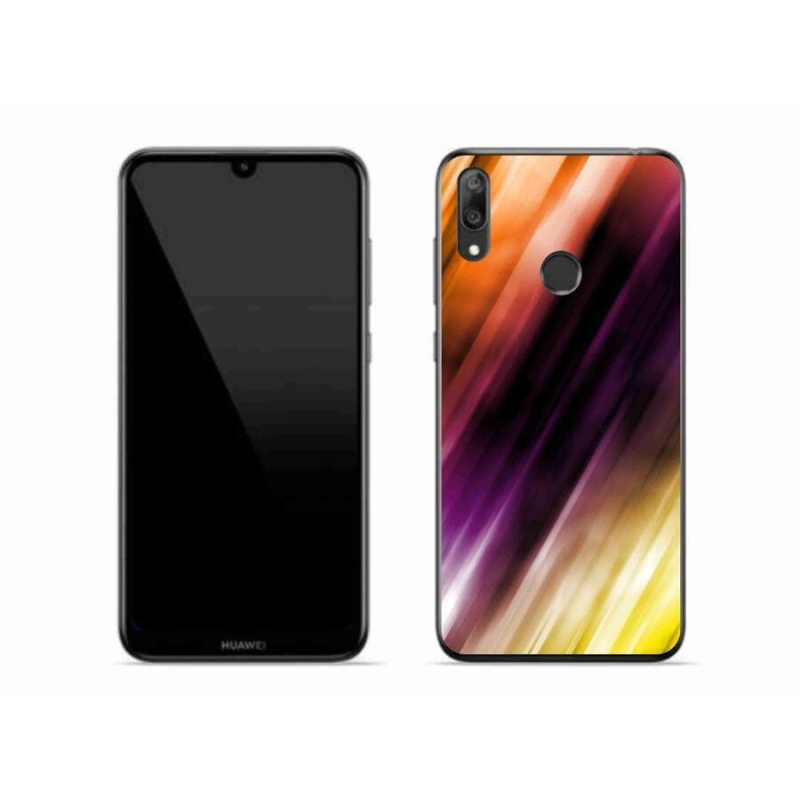 Gél borítás mmCase mobil Huawei Y7 (2019) - absztrakt minta 5
