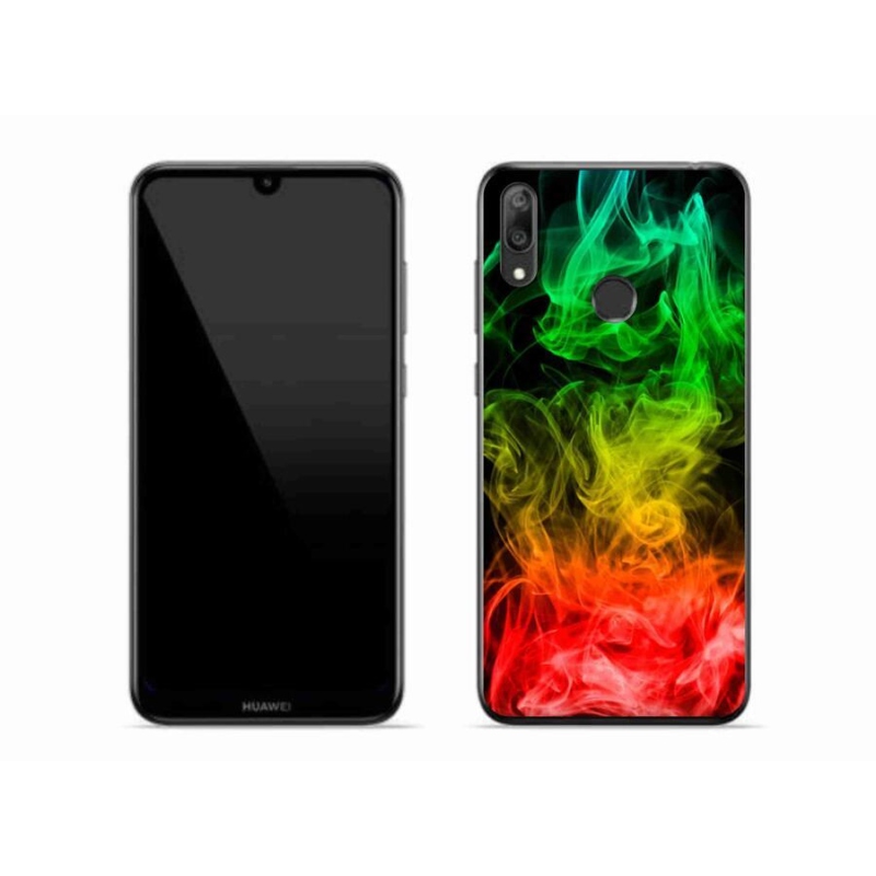 Gél borító mmCase a Huawei Y7 (2019) - absztrakt minta 7