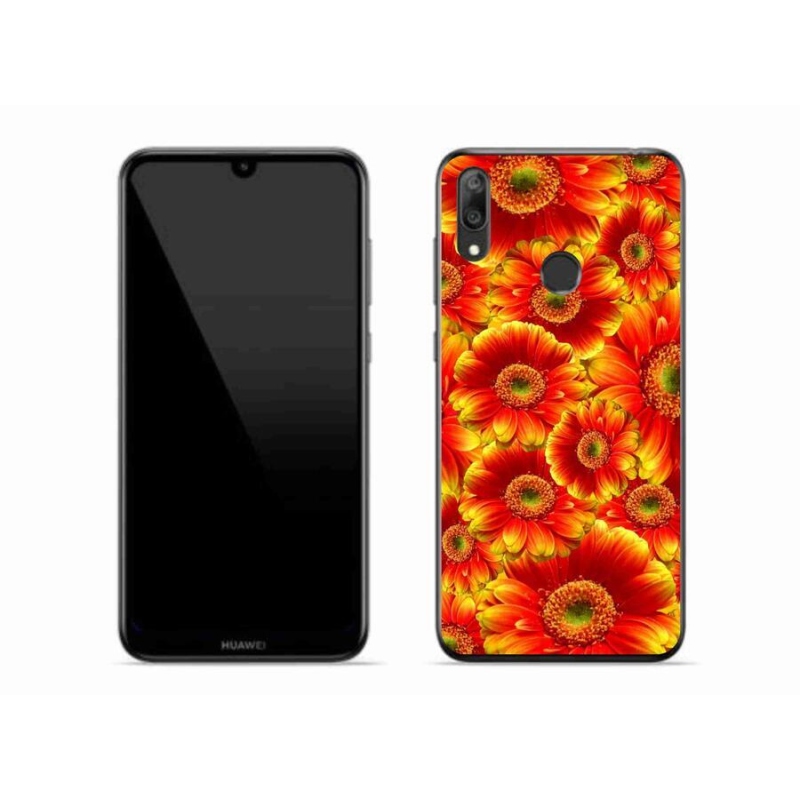 Gél borító mmCase a Huawei Y7 (2019) - gerbera 1