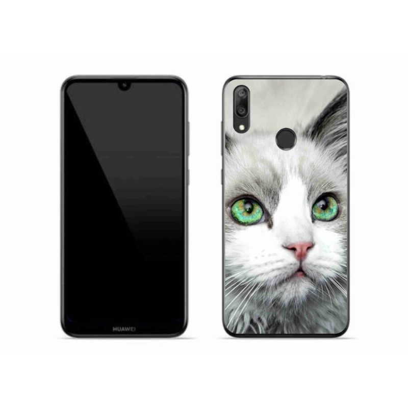 Gél borítás mmCase a Huawei Y7 (2019) - macskaszemhez