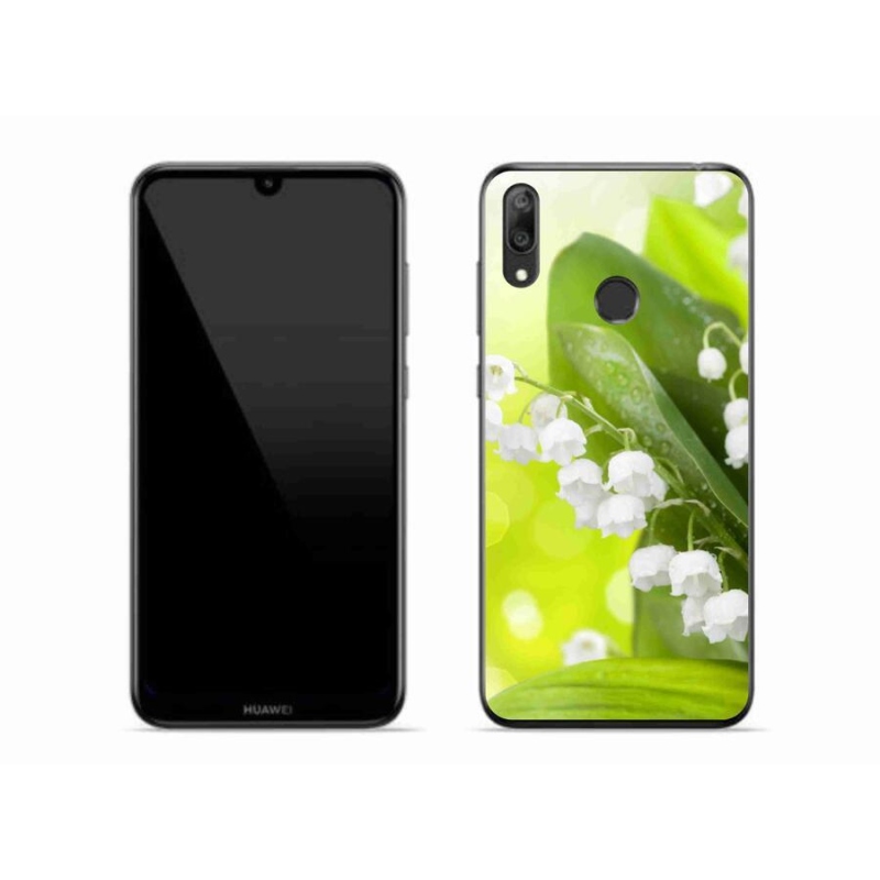 Gél borító mmCase a mobil Huawei Y7 (2019) - lily of the valley