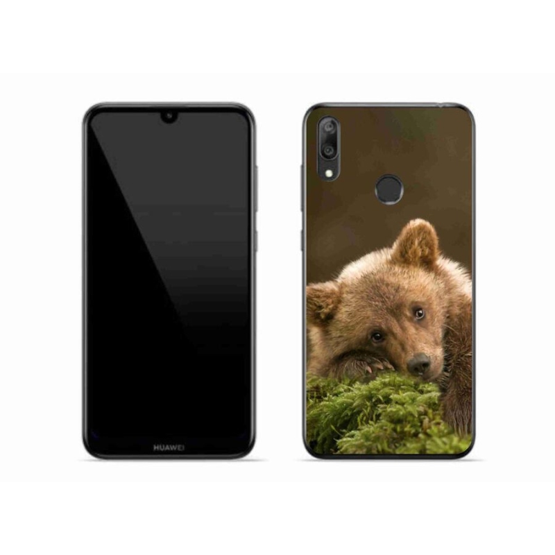 Gél borítás mmCase a Huawei Y7 (2019) - medve