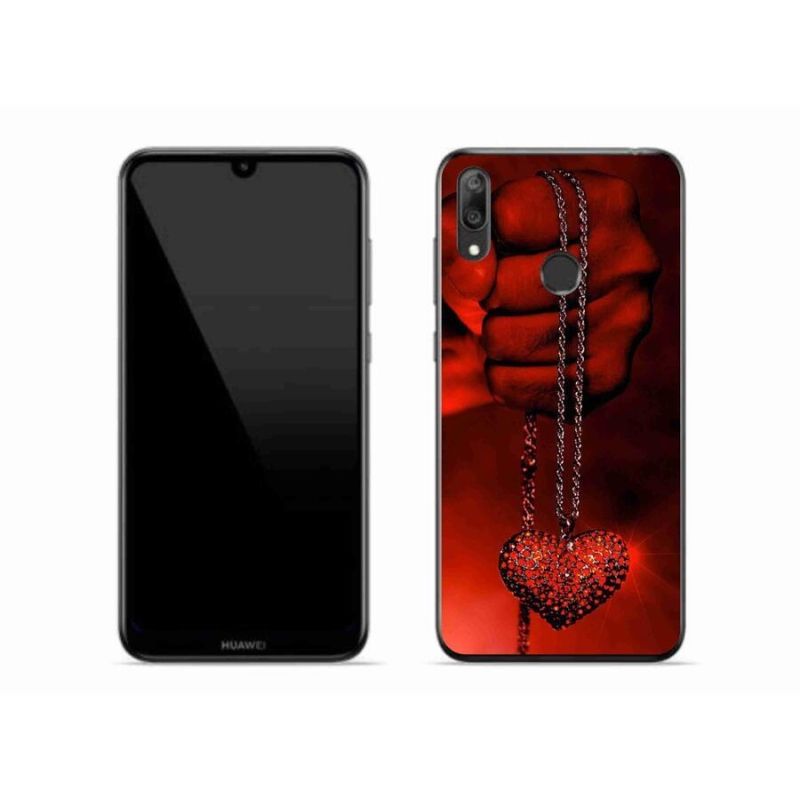 Gél borítás mmCase a Huawei Y7 (2019) - nyaklánchoz