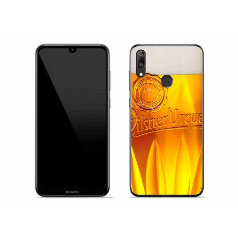 Gél borítás mmCase a Huawei Y7 (2019) számára - sör