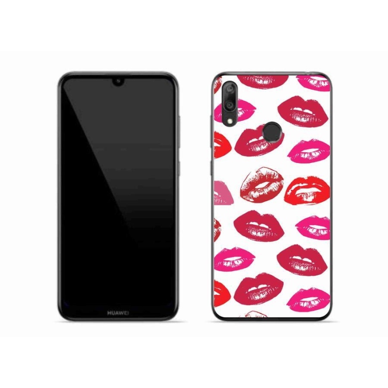 Gél borítás mmCase a Huawei Y7 (2019) - ajkakhoz