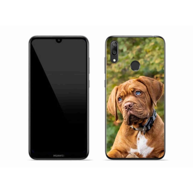 Gél borítás mmCase a Huawei Y7 (2019) - kölyökkutyakölyökhöz