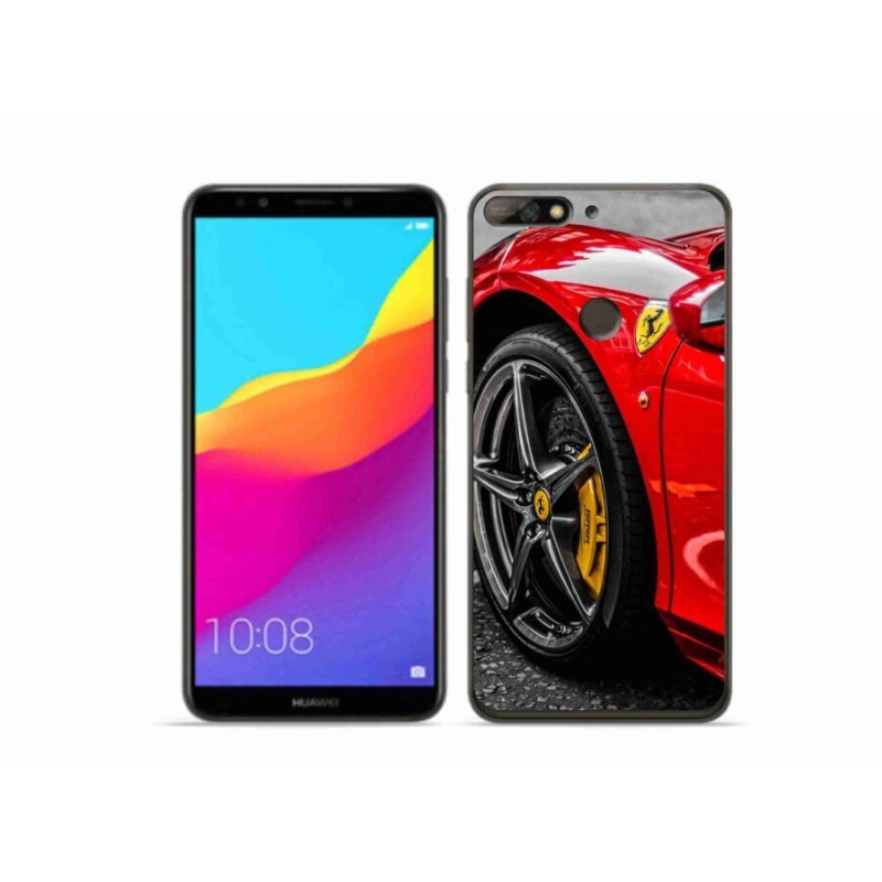 Gél borítás mmCase a Huawei Y7 Prime (2018) - autó 1