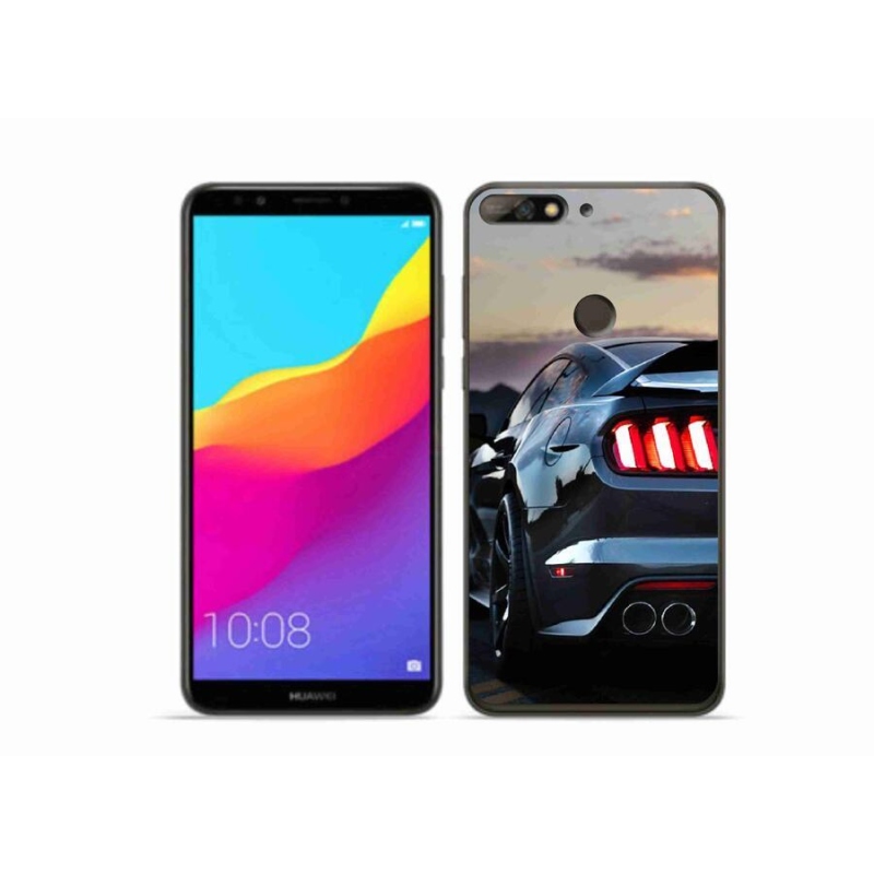 Gél borítás mmCase a Huawei Y7 Prime (2018) - auto 7 számára