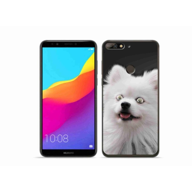 Zselés borítás mmCase a Huawei Y7 Prime (2018) készülékhez - fehér