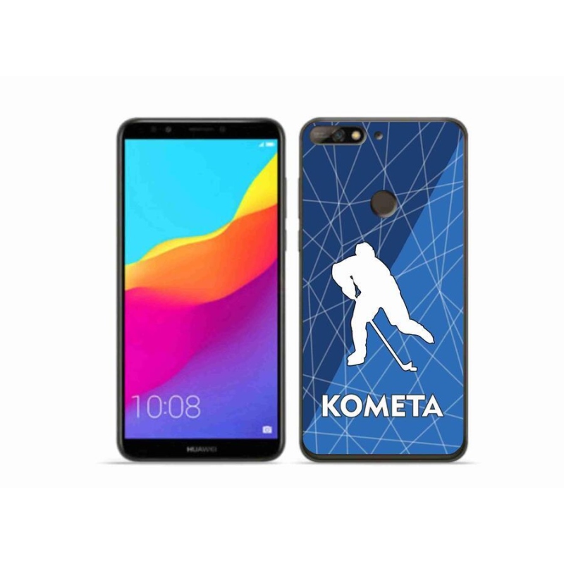 Gél borítás mmCase a Huawei Y7 Prime (2018) számára - Comet